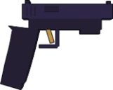 The pistol