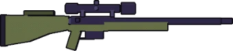 The bolt-action sniper rifle